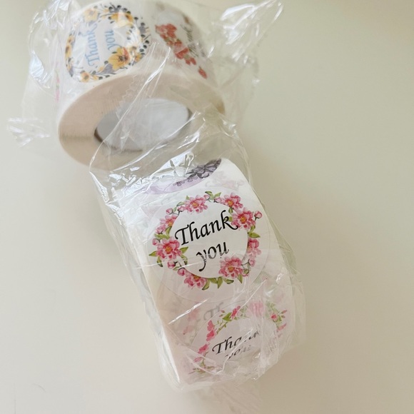 500 Thank You Stickers - Picture 2 of 3